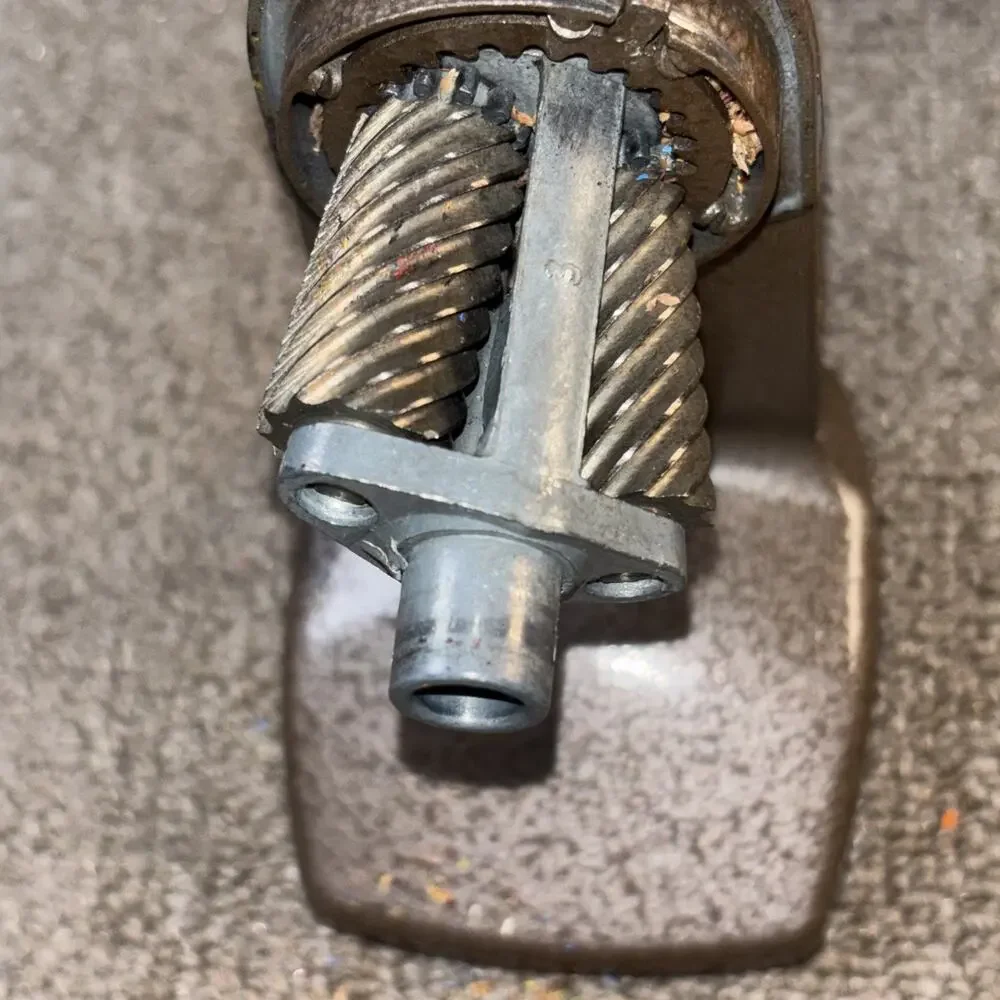 Vintage Berol VacuHold APSCO 6 Hole Pencil Sharpener Hand Crank Desk Mount